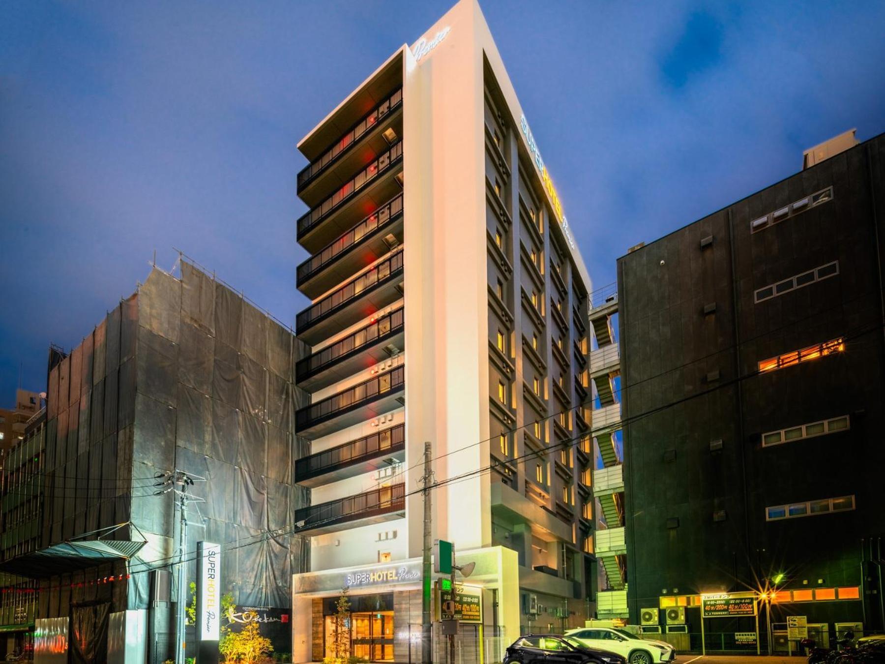 Super Hotel Premier Nagoya Sakuradoriguchi Minamisotoboricho Bagian luar foto